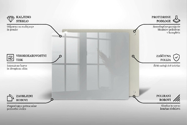 Osłona do płyty indukcyjnej Kolor szary