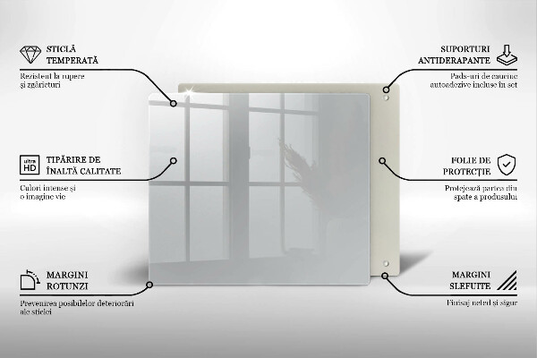 Osłona do płyty indukcyjnej Kolor szary