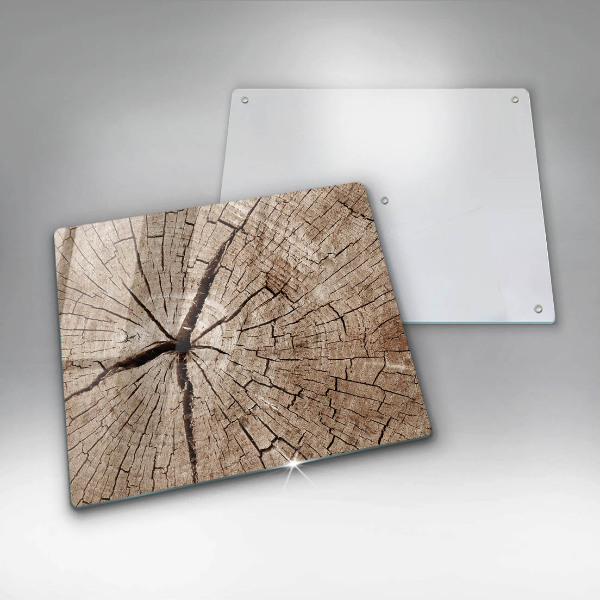 Osłona ściany przy kuchence gazowej Przekrój drzewa