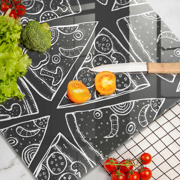 Osłona blatu kuchennego Ilustracja pizza