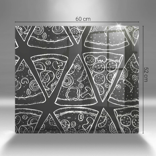 Osłona blatu kuchennego Ilustracja pizza