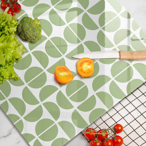 Osłona ściany przy kuchence gazowej Wzór boho kształty