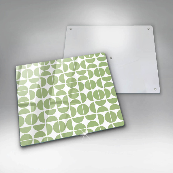 Osłona ściany przy kuchence gazowej Wzór boho kształty