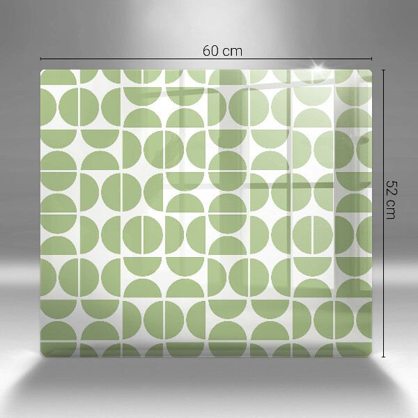 Osłona ściany przy kuchence gazowej Wzór boho kształty