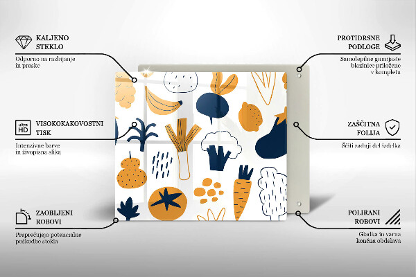 Osłona ściany przy kuchence gazowej Ilustracja jedzenie