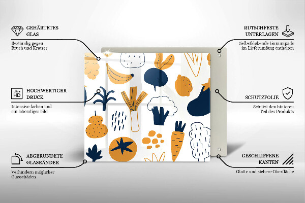 Osłona ściany przy kuchence gazowej Ilustracja jedzenie