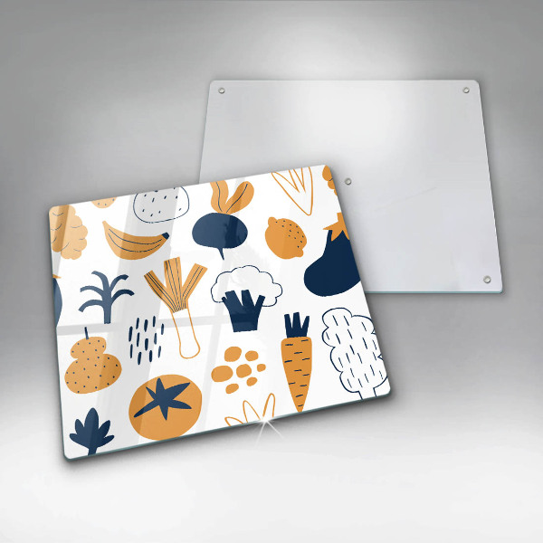 Osłona ściany przy kuchence gazowej Ilustracja jedzenie