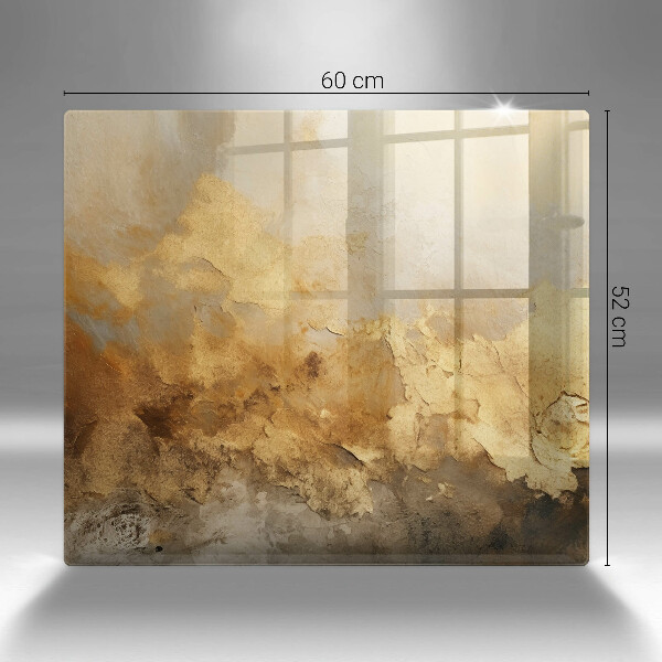 Osłona ściany przy kuchence gazowej Bogata tekstura