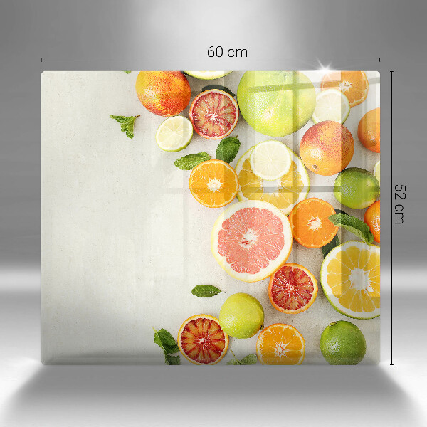 Osłona do płyty indukcyjnej Owoce cytrusy