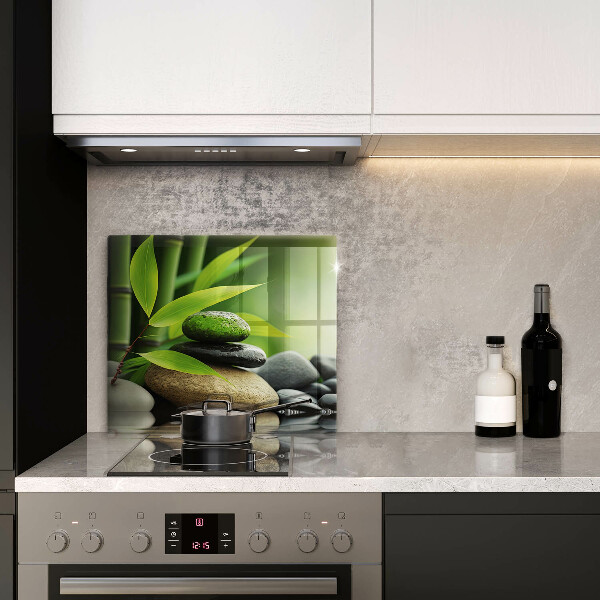Osłona do płyty indukcyjnej Zen bambus kamienie