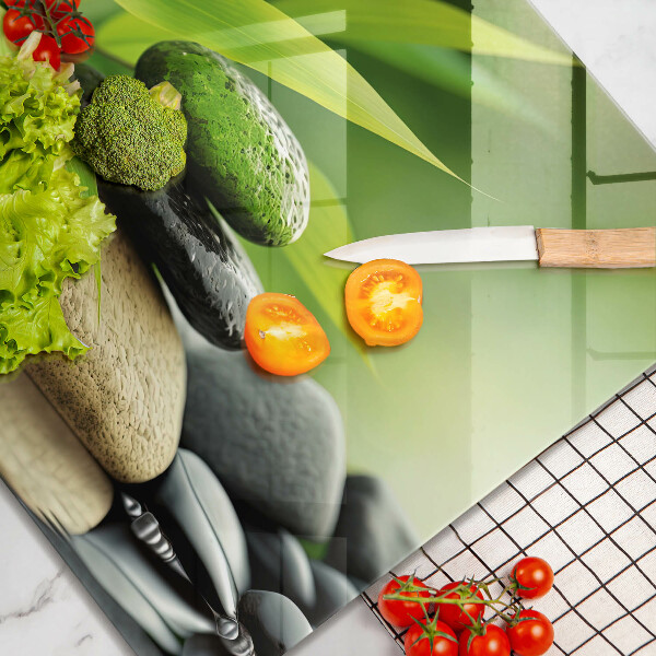 Osłona do płyty indukcyjnej Zen bambus kamienie