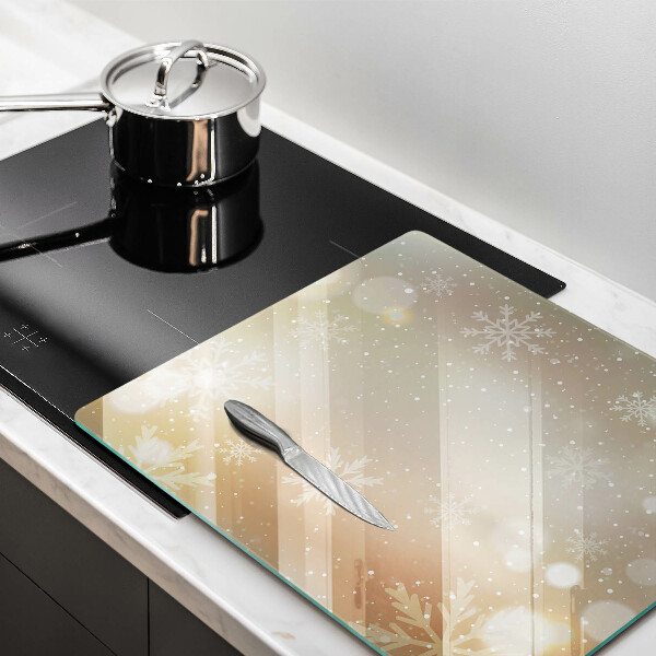 Osłona do płyty indukcyjnej Płatki śniegu