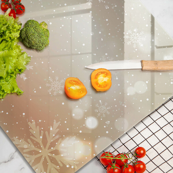 Osłona do płyty indukcyjnej Płatki śniegu