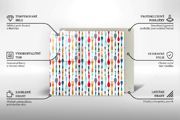 Osłona do płyty indukcyjnej Ilustracja łyżki