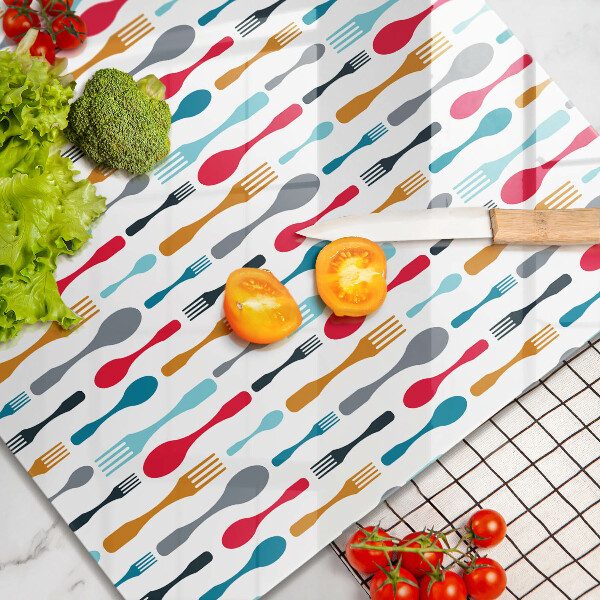 Osłona do płyty indukcyjnej Ilustracja łyżki