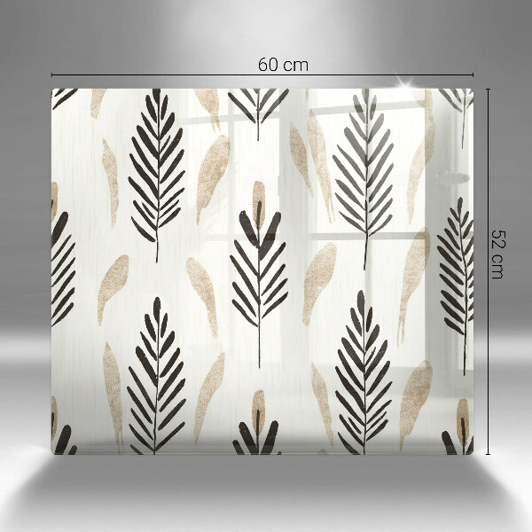 Osłona do płyty indukcyjnej Boho rośliny