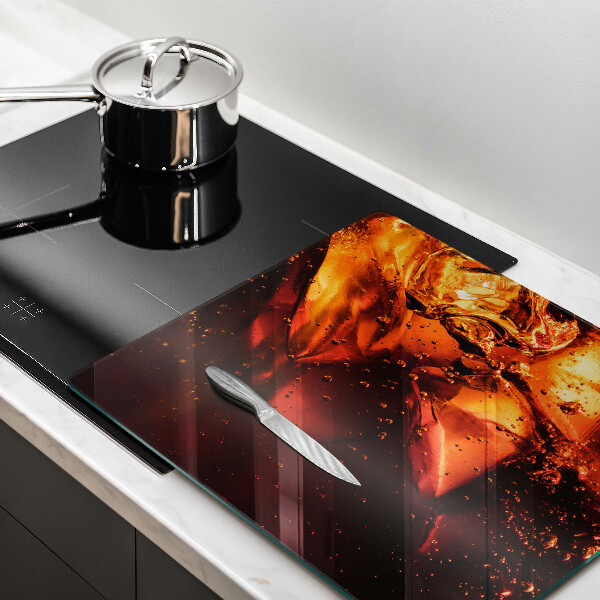 Osłona do płyty indukcyjnej Napój cola z lodem