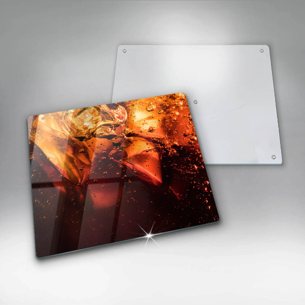 Osłona do płyty indukcyjnej Napój cola z lodem