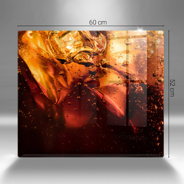 Osłona do płyty indukcyjnej Napój cola z lodem