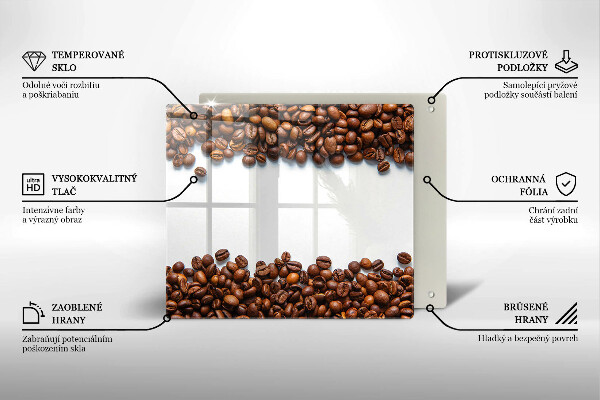 Osłona do płyty indukcyjnej Kawa ziarna