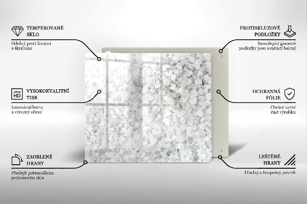 Osłona do płyty indukcyjnej Kryształy soli