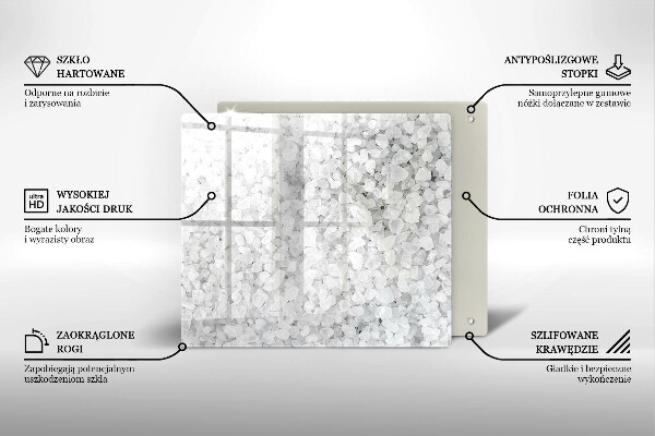 Osłona do płyty indukcyjnej Kryształy soli