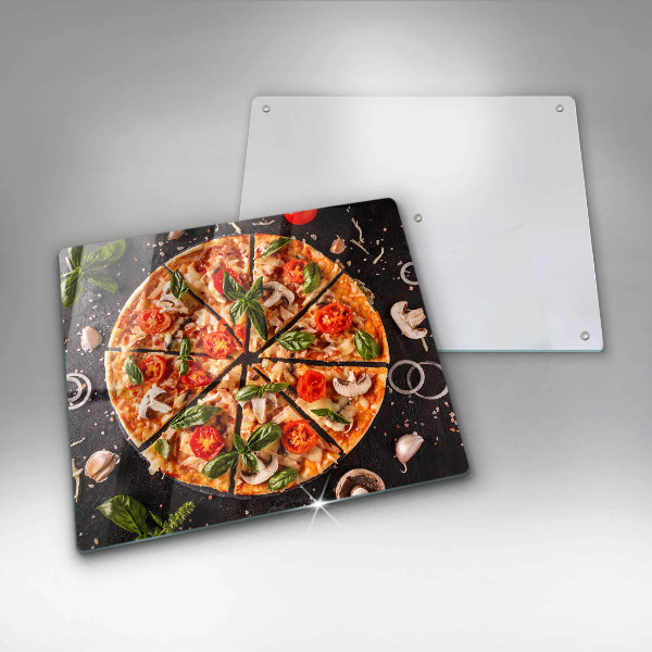 Osłona do płyty indukcyjnej Pizza z pieczarkami