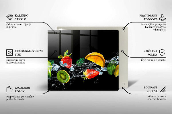 Osłona do płyty indukcyjnej Owoce w wodzie