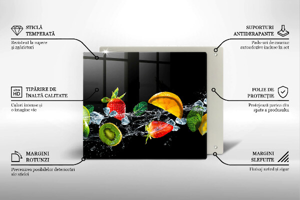 Osłona do płyty indukcyjnej Owoce w wodzie