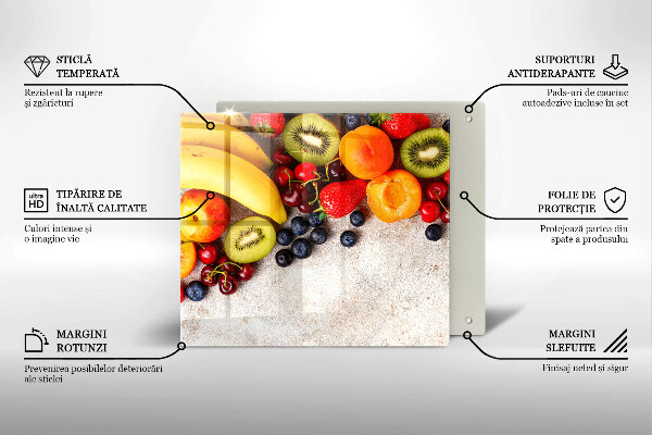 Osłona do płyty indukcyjnej Wakacyjne owoce