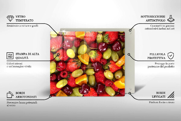 Osłona do płyty indukcyjnej Letnie owoce