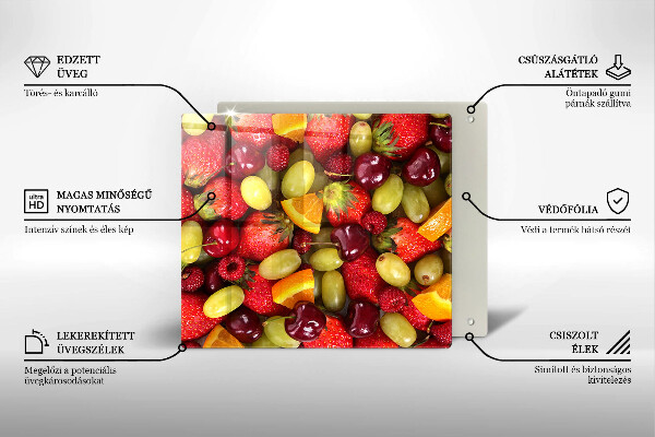 Osłona do płyty indukcyjnej Letnie owoce