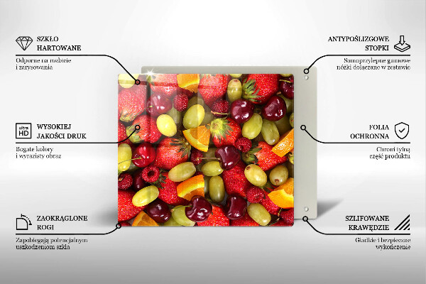 Osłona do płyty indukcyjnej Letnie owoce