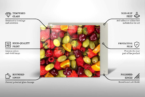 Osłona do płyty indukcyjnej Letnie owoce