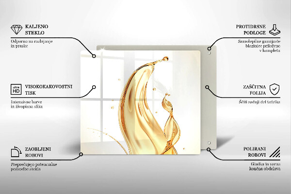 Osłona do płyty indukcyjnej Oliwa z oliwek