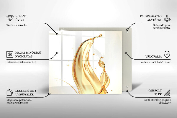 Osłona do płyty indukcyjnej Oliwa z oliwek