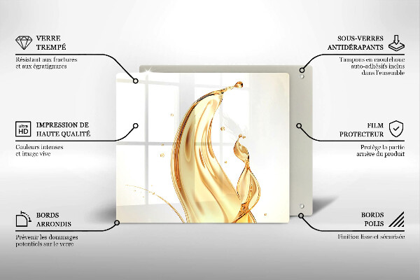 Osłona do płyty indukcyjnej Oliwa z oliwek