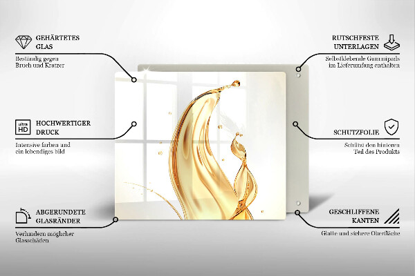 Osłona do płyty indukcyjnej Oliwa z oliwek