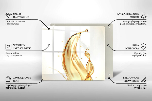 Osłona do płyty indukcyjnej Oliwa z oliwek