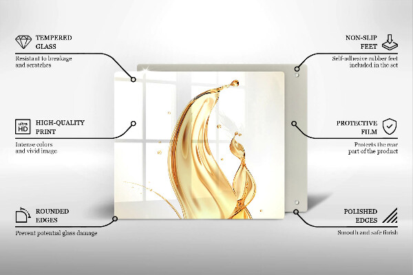 Osłona do płyty indukcyjnej Oliwa z oliwek