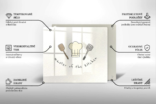 Osłona do płyty indukcyjnej Master of the Kitchen