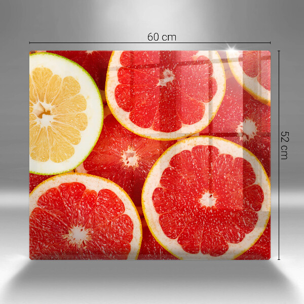 Osłona ściany nad kuchenką Plastry grejpfruta