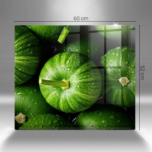 Osłona ściany nad kuchenką Zielone dynie