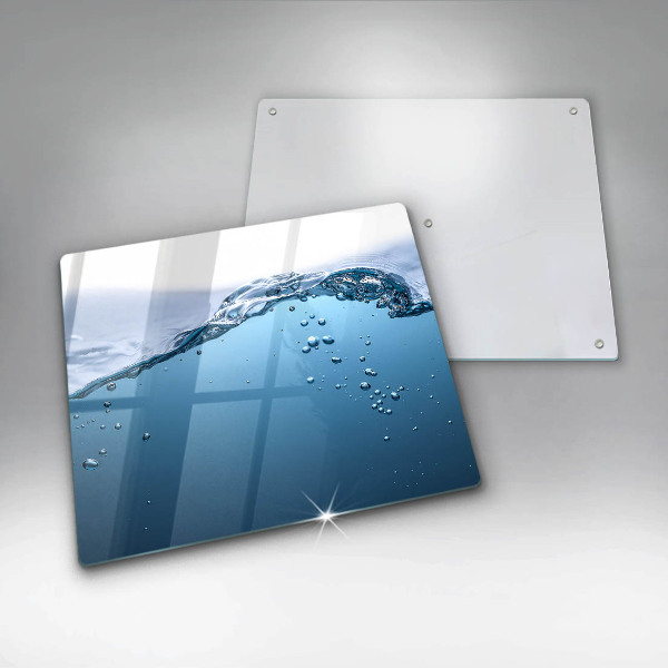 Osłona ściany przy kuchence gazowej Błękitna woda