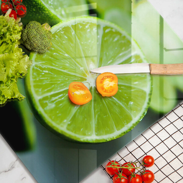 Osłona ściany przy kuchence gazowej Cytrusy limonki