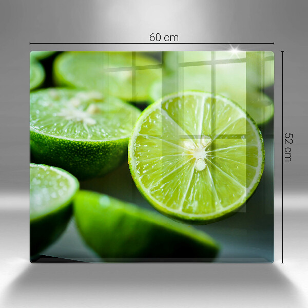 Osłona ściany przy kuchence gazowej Cytrusy limonki