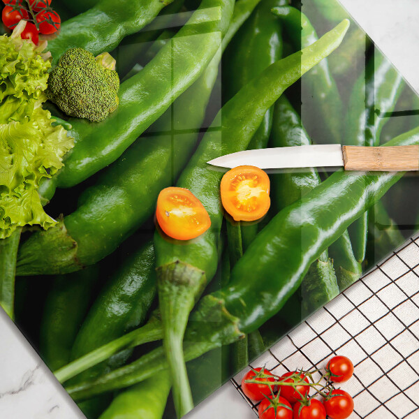 Osłona ściany przy kuchence gazowej Strączki groszek