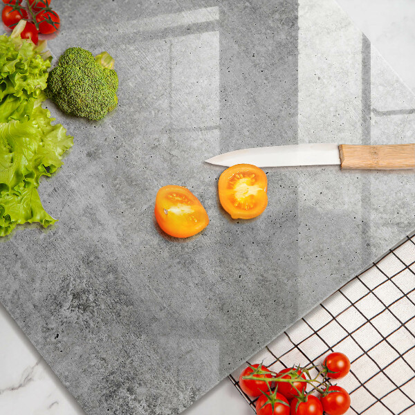 Osłona ściany przy kuchence gazowej Tekstura beton