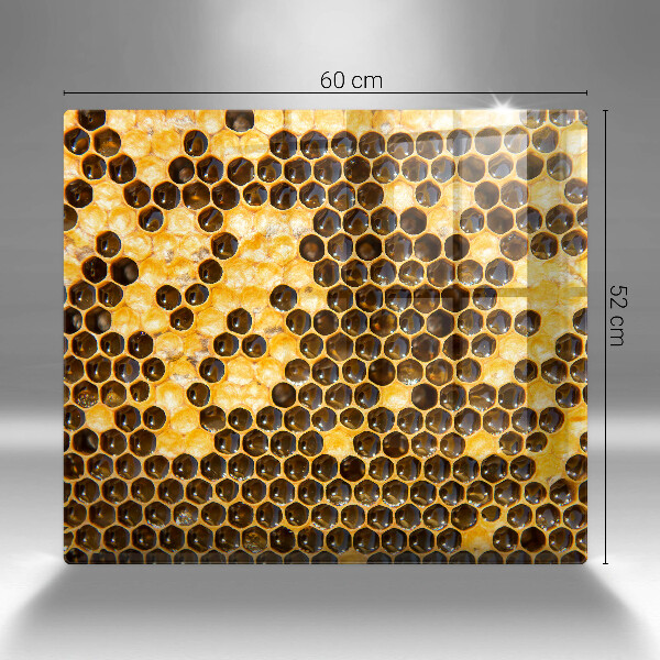 Osłona ściany przy kuchence gazowej Plaster miodu