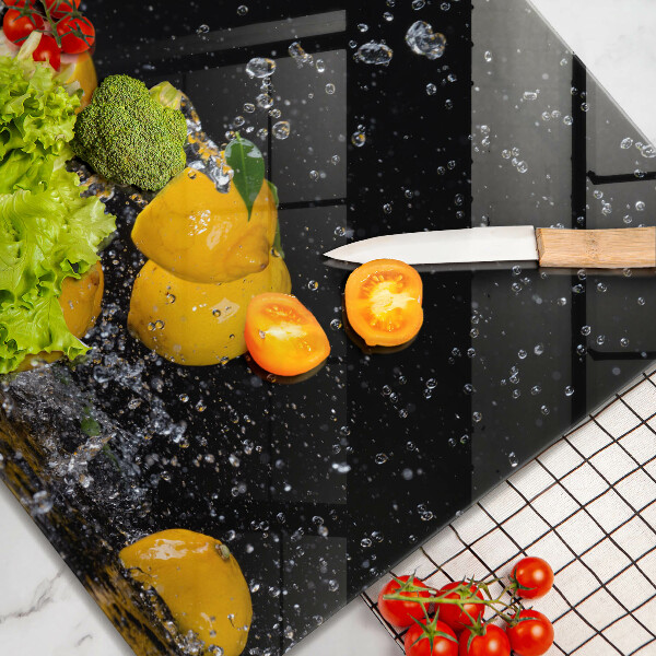 Osłona ściany przy kuchence gazowej Soczyste owoce cytryny